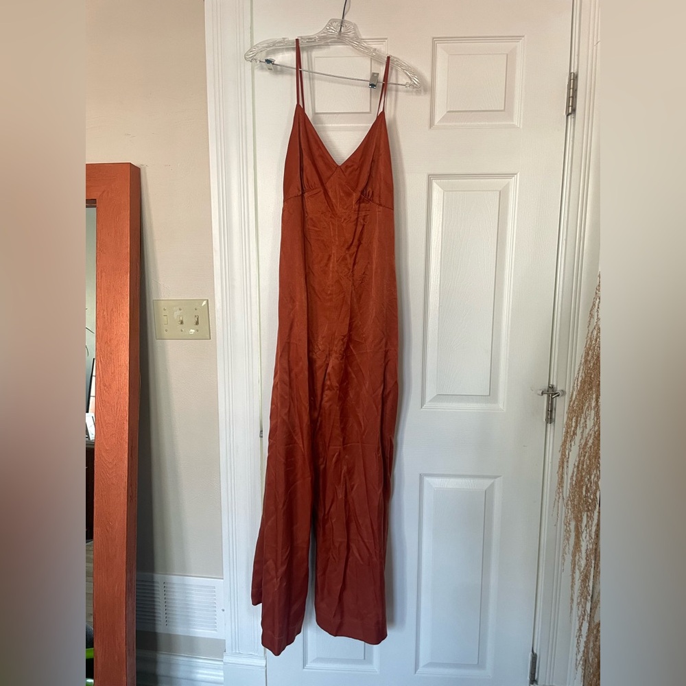 WeWoreWhat Satin Jumpsuit